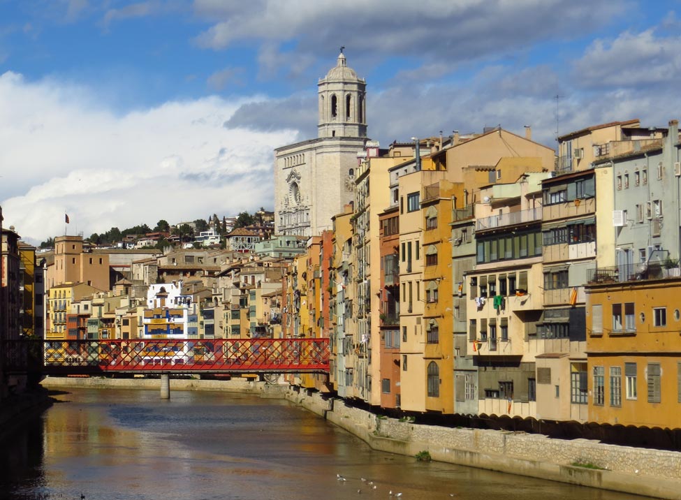 the river Onyar in Girona